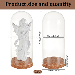 Glass Dome Cover&nbsp;AJEW-WH0314-446B