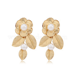 Fashionable Flower Iron Dangle Stud Earrings&nbsp;AV1063