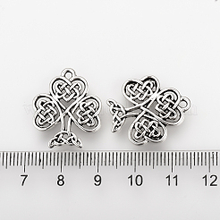 Tibetan Style Alloy Pendants&nbsp;TIBEP-Q078-46AS-NR