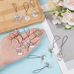 10Pcs Alloy Mobile Straps&nbsp;HJEW-OC00119