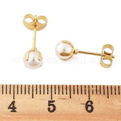 304 Stainless Steel Stud Earrings&nbsp;EJEW-I229-01G-A