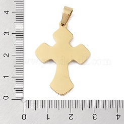 Ion Plating(IP) 304 Stainless Steel Enamel Rhinestone Pendants&nbsp;STAS-Q325-05B-G