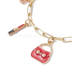 Sexy Alloy Enamel Charm Bracelets&nbsp;BJEW-JB12641
