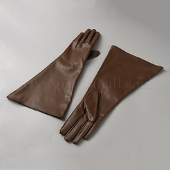 PU Leather Long Whole Finger Gloves&nbsp;AJEW-WH20098-096B