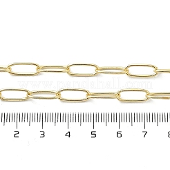 Brass Paperclip Chain Necklaces&nbsp;NJEW-A042-17G-04