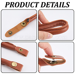 2Pcs PU Imitation Leather Bag Handles&nbsp;DIY-CL0001-62B