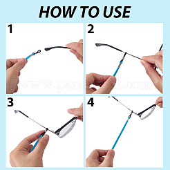8Pcs 8 Colors Faux Suede Neck Strap for Eyeglasses&nbsp;AJEW-CL0001-46