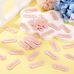 40Pcs PU Leather Craft Label Tags&nbsp;DIY-TADJ0001-22F