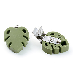 Food Grade Eco-Friendly Silicone Baby Pacifier Clips&nbsp;SIL-S003-03C