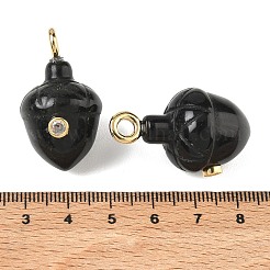 Natural Obsidian Pendants&nbsp;GG-CBA105B-04J-G