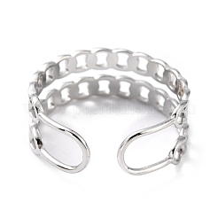 Tarnish Resistant 304 Stainless Steel Finger Rings&nbsp;RJEW-L102-25P