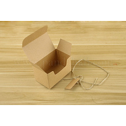 Kraft Paper Gift Box&nbsp;CON-WH0022-04