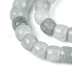 Baking Paint Crackle Glass Beads Strands&nbsp;DGLA-N019-02A-08