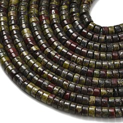 Natural Dragon Blood Beads Strands&nbsp;G-Z110-A30-2x4mm