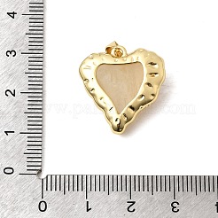 Brass Resin Pendants&nbsp;KK-A296-53A-G01