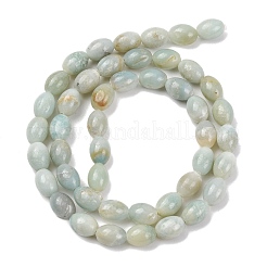 Natural Flower Amazonite Beads Strands&nbsp;G-K362-I10-02