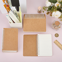 10Pcs Paper Spiral Notebooks&nbsp;AJEW-GO0002-88