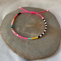 Bohemian Adjustable Glass Seed Beaded Bracelets for Women&nbsp;YP9037-2