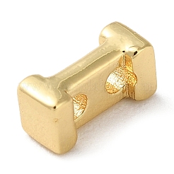 Rack Plating Brass Slide Charms&nbsp;KK-M254-15G-I