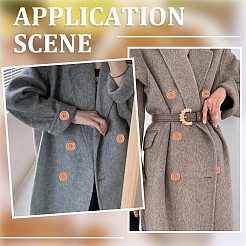 50Pcs Wood Buttons&nbsp;BUTT-GF0004-33