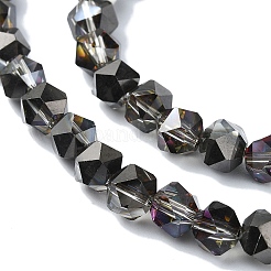 Electroplate Glass Beads&nbsp;EGLA-L018-B-AB01