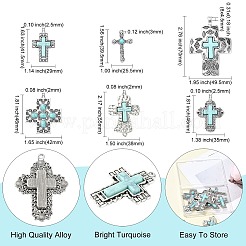 DIY Cross Jewelry Making Finding Kit&nbsp;DIY-CJ0002-38