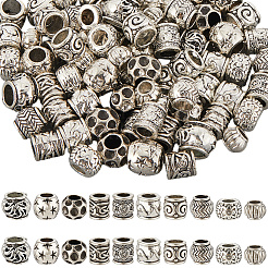 100Pcs 10 Styles Alloy European Beads&nbsp;FIND-SP0003-96