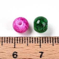 Baking Paint Glass Beads&nbsp;X1-DGLA-S115-6mm-MS
