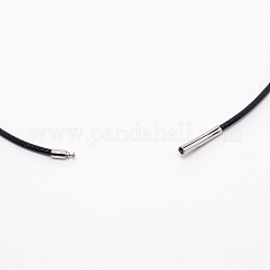 Polyester Waxed Cords Necklace Making&nbsp;LS-MAK-WH0009-05E-01