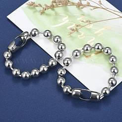 Tarnish Resistant 304 Stainless Steel Ball Chain Bracelets&nbsp;X-BJEW-G618-03P