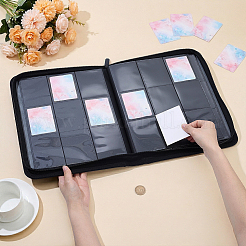 9-Grid PU Leather Photo Albums with Zipper&nbsp;AJEW-WH0696-877