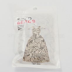 Glass Bugle Beads&nbsp;X-TSDB6MM21
