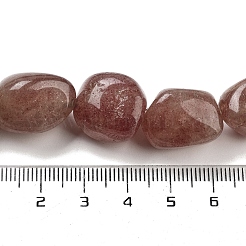 Natural Strawberry Quartz Beads Strands&nbsp;G-Z061-A06-01
