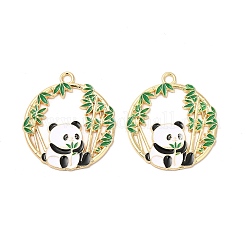 Alloy Enamel Pendants&nbsp;ENAM-C005-12G