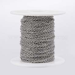 304 Stainless Steel Cable Chains&nbsp;CHS-H009-27P-A