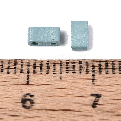 2-Hole Baking Paint Glass Seed Beads&nbsp;SEED-S023-17B-43