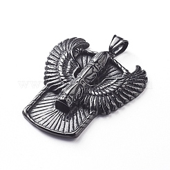 304 Stainless Steel Big Pendants&nbsp;STAS-K191-21B
