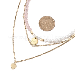 Shell Pearl Necklaces&nbsp;NJEW-JN04893