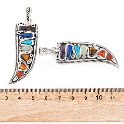 Chakra Natural Tiger Eye & Lapis Lazuli & Carnelian & Amethyst & Red Jasper & Green Aventurine&nbsp;G-NH0025-05AS