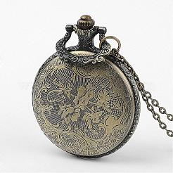 Alloy Quartz Pocket Watches&nbsp;WACH-D068-07