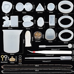 DIY Silicone Bangle Molds Kits&nbsp;DIY-PH0004-45