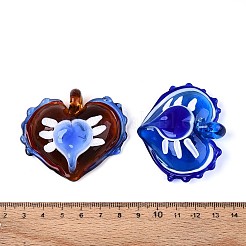 Handmade Lampwork Pendants&nbsp;LAMP-T024-02M