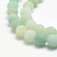 Natural Amazonite Bead Strands&nbsp;X-G-G684-03-10mm
