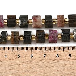 Natural Multicolor Tourmaline Beads Strands&nbsp;G-K245-C12