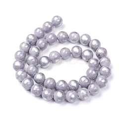 Natural Mashan Jade Beads Strands&nbsp;G-G833-10mm-03