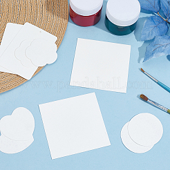 10Pcs 5 Styles Square Foam Texture Painting Paper&nbsp;AJEW-SP0004-33