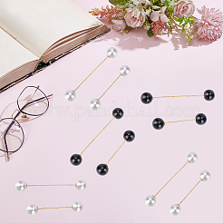 10Bags 2 Colors Alloy Kilt Pins for Clothes&nbsp;JEWB-CY0001-07