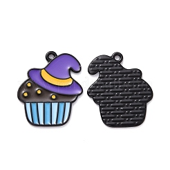 Halloween Alloy Enamel Pendant&nbsp;ENAM-B047-05EB