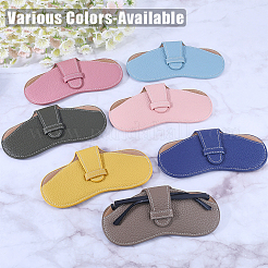 1Pc PU Leather Glasses Case&nbsp;AJEW-CN0002-38C
