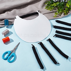 Polyester with Latex Silk Replacement Visor Curl  Cord&nbsp;DIY-WH0888-579A